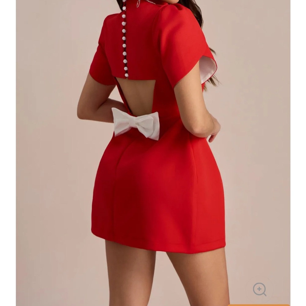 Red dress